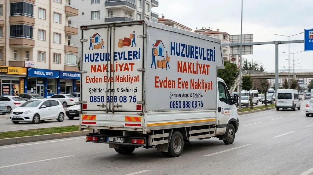 Huzurevleri Nakliyat evden eve nakliyat kamyonu Adana